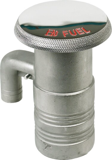 Dekksforskruvning syrefast, m/ventil - 2" Diesel
