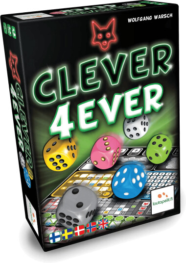 Spilbræt Clever 4-Ever (Nordic) - Multi/patterned - ONE SIZE