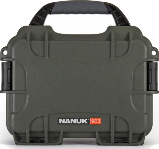 Nanuk Flightcase 903 - 188x124x79mm - Olivegrønn Nanuk Flightcase 903 - 188x124x79mm - Olivegrønn