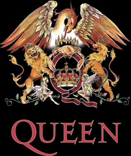 Rocksax Queen Crest Sherpa Fleece Throw 50 in x 60 in 78899423