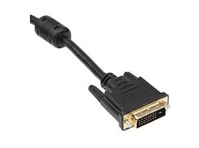 DVI-D kabel 3m (sort)