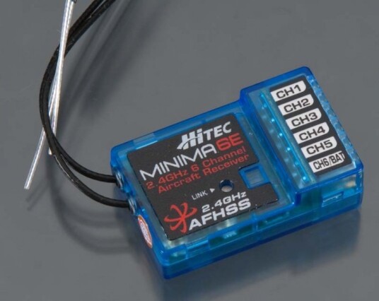 Hitec 26612 Minima 6E End Port 6-Channel Micro 2.4GHz Rx Hitec 26612 Minima 6E End Port 6-Channel Micro 2.4GHz Rx