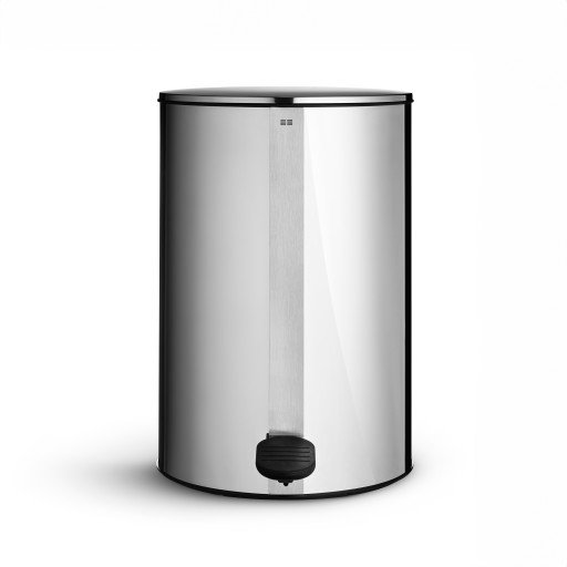 Unidrain Reframe søppelbøtte 4 liter polert rustfritt stål Unidrain Reframe søppelbøtte 4 liter polert rustfritt stål