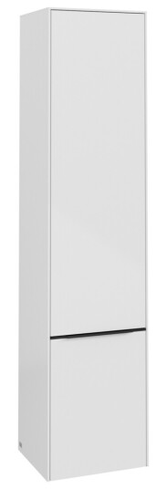 VILLEROY & BOCH SUBWAY 3.0 HØYSKAP 40X171 VENSTRE 2 DØRER BRILLIANT WHITE HÅNDTAK I VOLCANO BLACK VILLEROY & BOCH SUBWAY 3.0 HØYSKAP 40X171 VENSTRE 2 DØRER BRILLIANT WHITE HÅNDTAK I VOLCANO BLACK