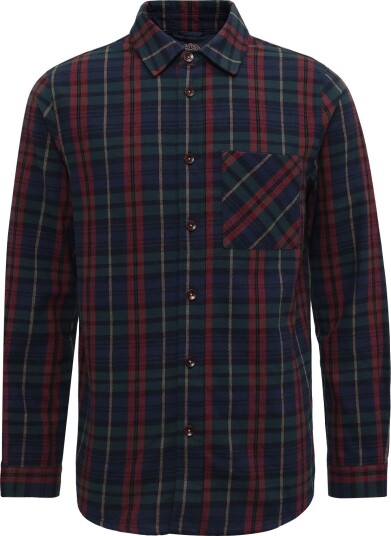 Mos Mosh Gallery Mmgdavid Hang Overshirt Burgundy L