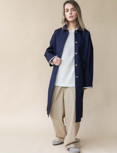 STUDIO FEDER Felix Coat Navy XS