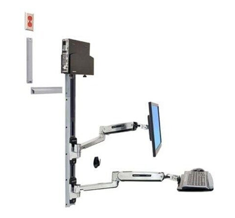 Ergotron LX Sit-Stand Wall Mount System Ergotron LX Sit-Stand Wall Mount System