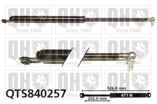 Baklukedemper QUINTON HAZELL QTS840257 Baklukedemper QUINTON HAZELL QTS840257