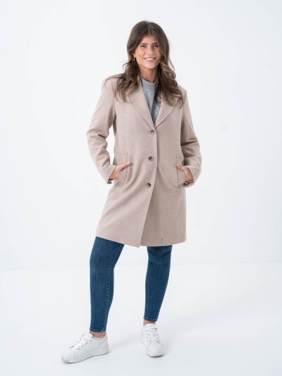 Selected Femme New Alma Wool Coat Beige 34 Selected Femme New Alma Wool Coat Beige 34