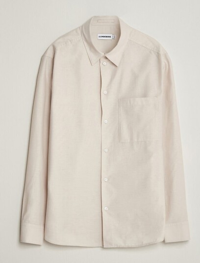 J.Lindeberg Marlon Flannel Shirt Moonbeam
