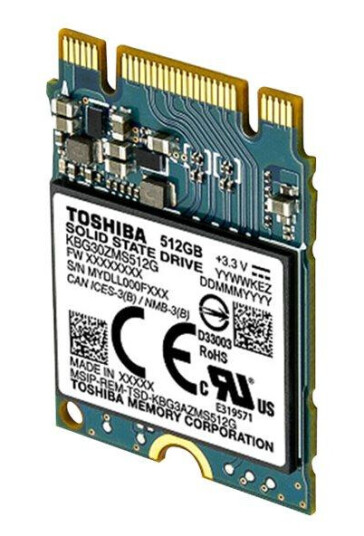 Toshiba BG3 Series KBG30ZMS128G - SSD - 128 GB - M.2 Card