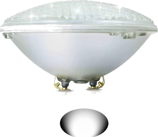 36W LED Svømmebassenglys Hvit PAR56 12V AC/DC Vanntett IP68 Undervannsbelysning Erstatter 300W Halogenpærer