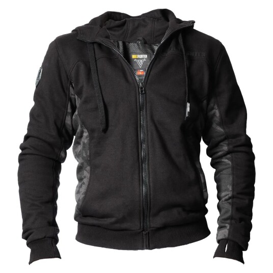 Bullfighter Atlas MC-Hoodie Svart/Camo S Bullfighter Atlas MC-Hoodie Svart/Camo S
