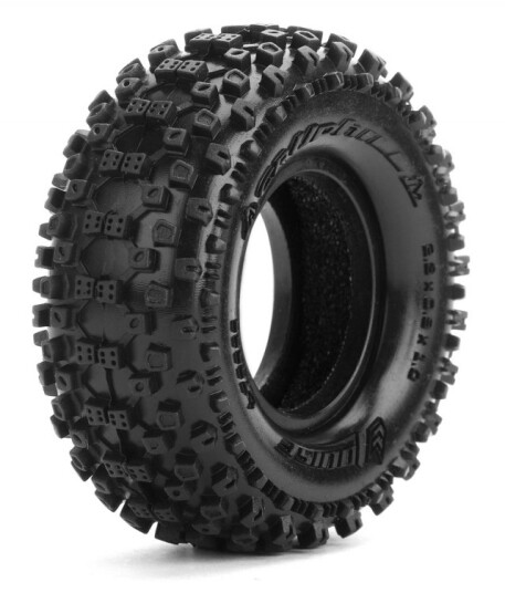 LouiseRC 3369VI Tires CR-UPHILL 1.0 Super Soft w/ Foams 2 LouiseRC 3369VI Tires CR-UPHILL 1.0 Super Soft w/ Foams 2