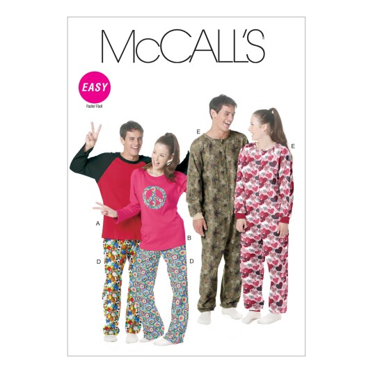 McCall's 6251 - Pysjamas & Onepiece Z (XLG-XXL-XXXL)
