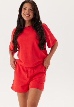 Pieces Pcchilli Summer HW Shorts Poppy Red XL