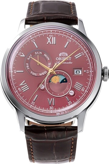 Orient Bambino Sun And Moon Herreklokke RA-AK0807R