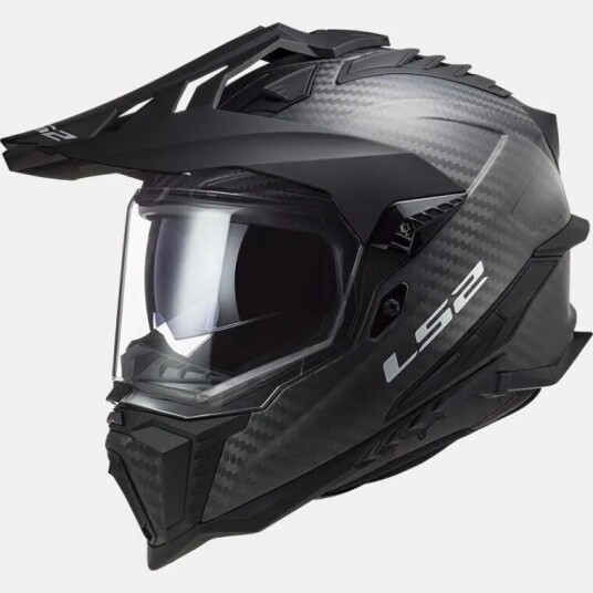LS2 Endurohjelm MX701 Explorer Carbon Solid