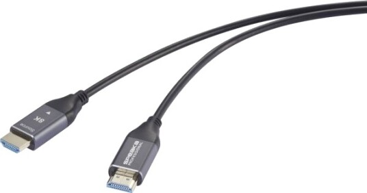 Speaka Professional Hdmi Fiberoptisk Tilkoblingskabel Hdmi A Hann/Hann 60 M Svart Sp 12842680