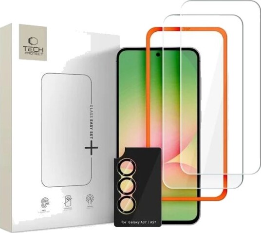 Tech-Protect Herdet Glass 3-Pack for Samsung Galaxy A57 5G Skjermbeskytter
