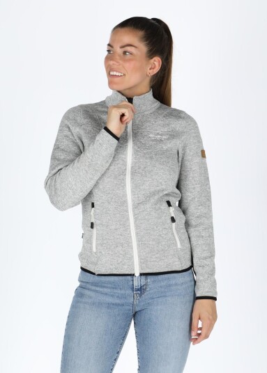 Swedemount Reykjavik Fleece Jacket 2.0 W Grey Melange 46 Fleecetrøyer
