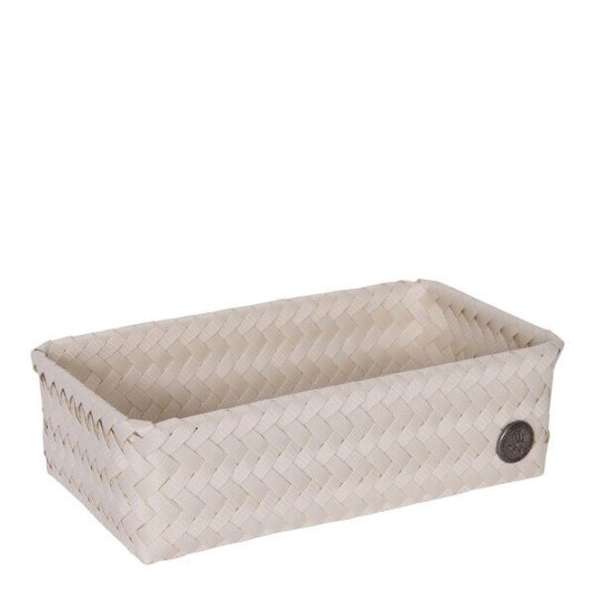 Handed By Fit Double Tiny oppbevaringskurv 24x12x7 cm champagne Handed By Fit Double Tiny oppbevaringskurv 24x12x7 cm champagne