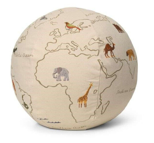 ferm LIVING The world puff Off-white