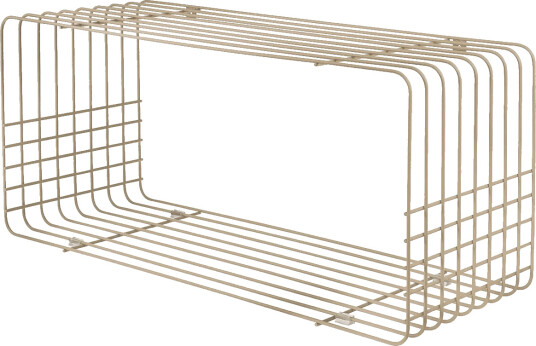 Mette Ditmer Wire Rack Beige ONE SIZE
