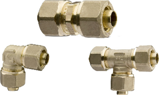 IMI Hydronic Kompresjonsmuffe 25X3/4 for PEX Rør