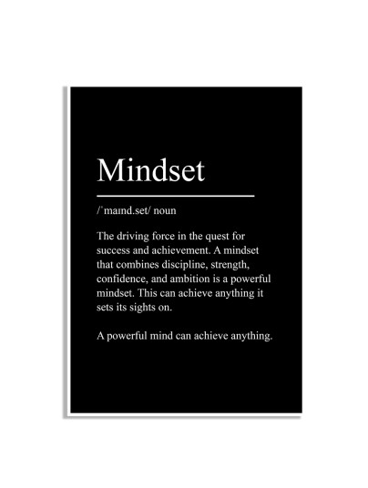 Plakat – Mindset Plakat – Mindset