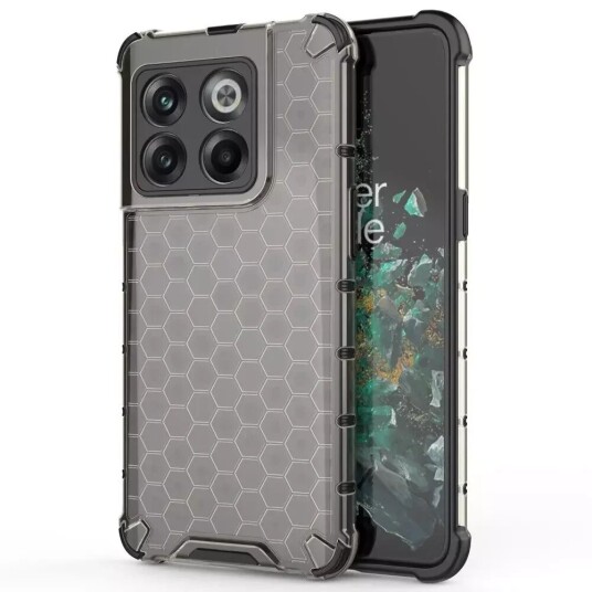 INCOVER OnePlus 10T Hybrid Deksel - Honeycomb Svart