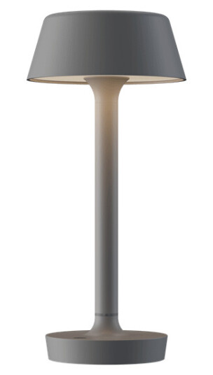 Antidark Companion T2 Bordlampe Stor Matt Grå Antidark Companion T2 Bordlampe Stor Matt Grå