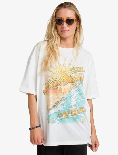 Billabong Where The Sun Collide - White - XS