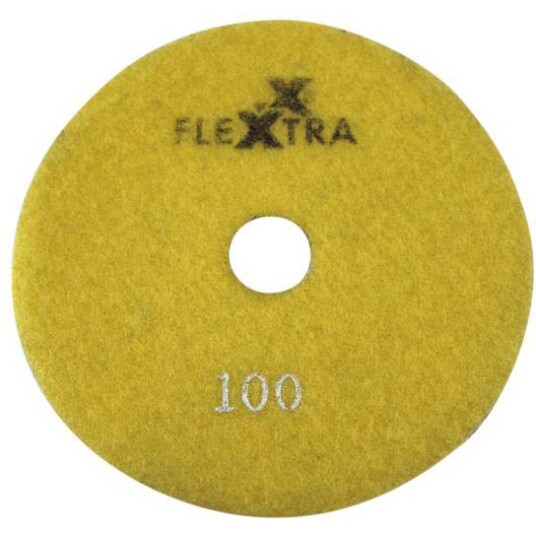 Flexxtra 100.170 Diamantslipeskive 125 x 4 mm våt/tørr Grit 100