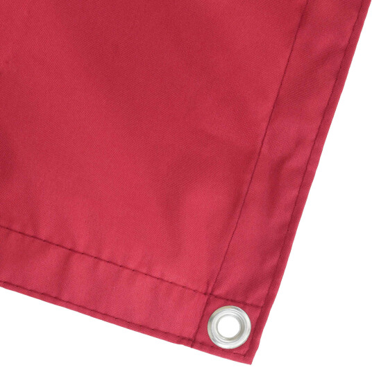 Balkong Skjerm Burgunder 120 x 800 cm PU belagt oxford alu