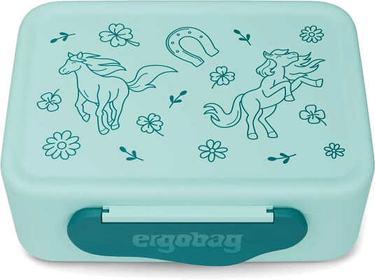 Ergobag Lunchbox Horse Green 1 L Ergobag Lunchbox Horse Green 1 L