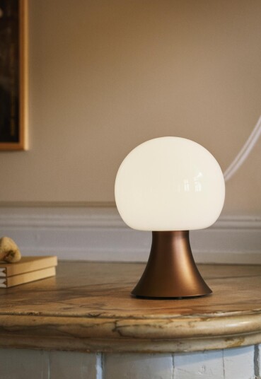 Holmegaard Noor Led Lampe Brun H24