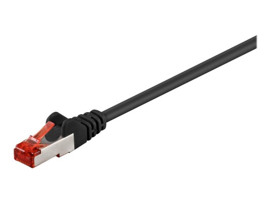 MicroConnect Cat6 S/FTP Nettverkskabel 25 m Svart - Halogenfri RJ-45 MicroConnect Cat6 S/FTP Nettverkskabel 25 m Svart - Halogenfri RJ-45