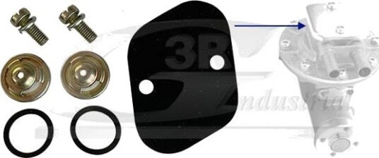 3RG 80001 Reparatorsett, undertrykkspumpe (bremseanlegg)