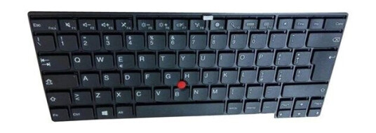 Lenovo Darfon - Brbart tastatur - til utskifting - Italiensk - Svart