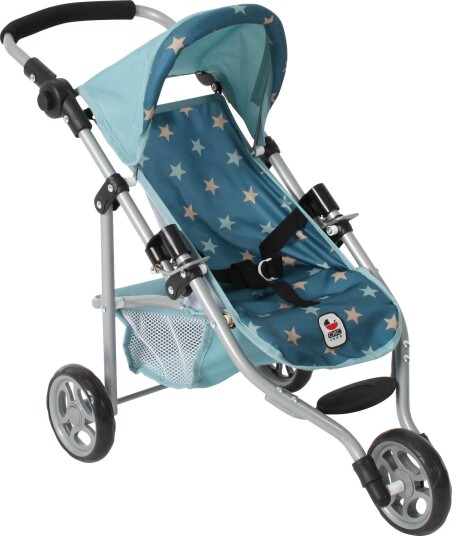 Bayer Chic CHIC2000 LOLA Dukketrille Justerbart håndtak Solskjerm Passer dukker opptil 50 cm Fra 3 år