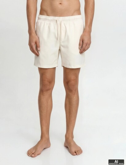 Jack & Jones Jpstmaui Norrebro Swim Shorts Reg Ret   Cream   XXL