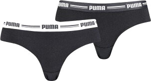 Puma Truser 2P Logo Waistband Brazilian Svart Medium Dame