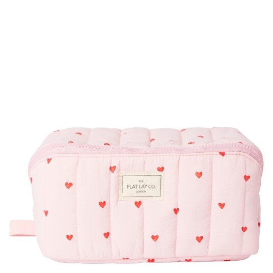 The Flat Lay Co. Marshmallow Flat Lay Makeup Box Bag Sweet Pink H The Flat Lay Co. Marshmallow Flat Lay Makeup Box Bag Sweet Pink H