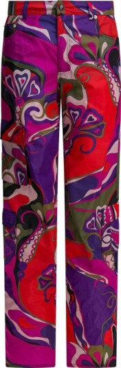 Pucci Dame Bukser Flerfarget S,