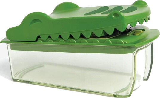 OTOTO Vegetable Chopper And Slicer - Croc Chop - GREEN - H12.7 cm