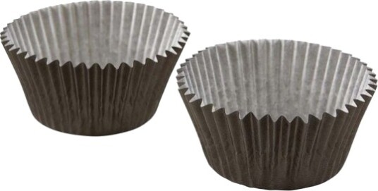 Muffin Form Rund Højde 35 Mm Indvendig Diameter 50.0 Mm Pergamentpapir 70 G/M2 Sort Pakke A 1000
