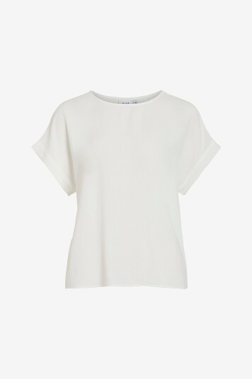 Vila   Topp viJosa S/S Top   Hvit
