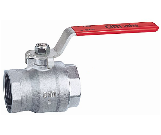 CIM5 Kuleventil m/hendel 1 1/2", muffe/muffe