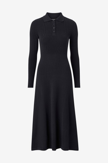 Jumperfabriken Kjole Tyne DresSvart Jumperfabriken Kjole Tyne DresSvart